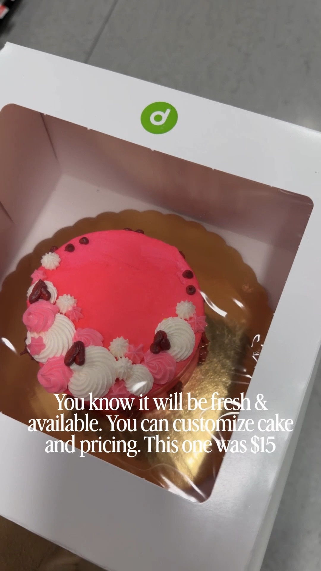 Order a cake ahead of time 

#LTKValentine