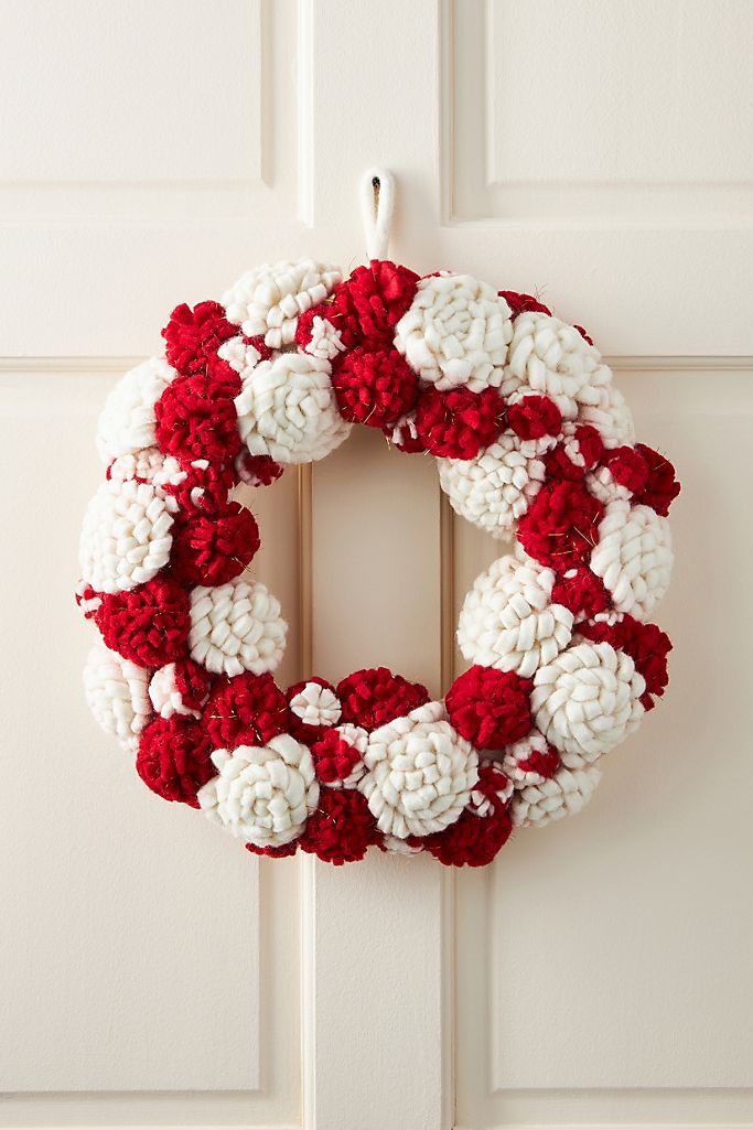 Cranberry Snow Wreath | Anthropologie (US)