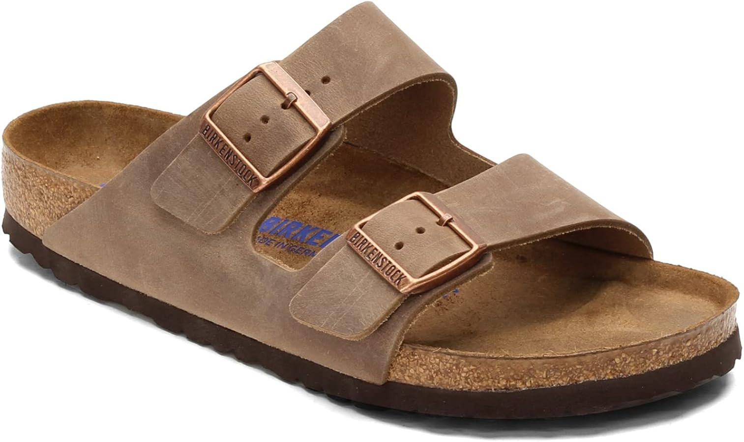 Birkenstock Unisex Arizona BS Soft Footbed Oiled Leather Sandals | Amazon (US)