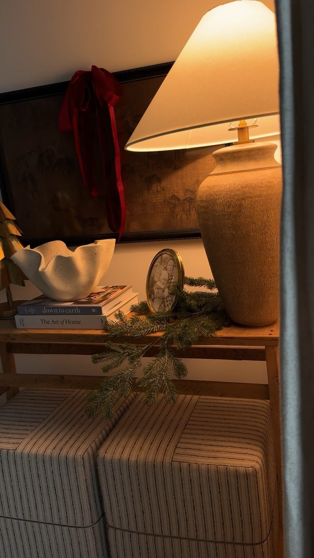 Holiday Console table styling featuring the Lauren Liess for Troy Lighting Vessel Table Lamp. 

Christmas decor, table lamp, Troy lighting, Lauren Liess, lighting, Christmas decor styling, Hudson valley lighting group 

#tablelamp #wayfairCanada #wayfairCaPartner #christmasconsole #entrytable #interiorlighting #troylighting 

#LTKHome #LTKHoliday #LTKSeasonal