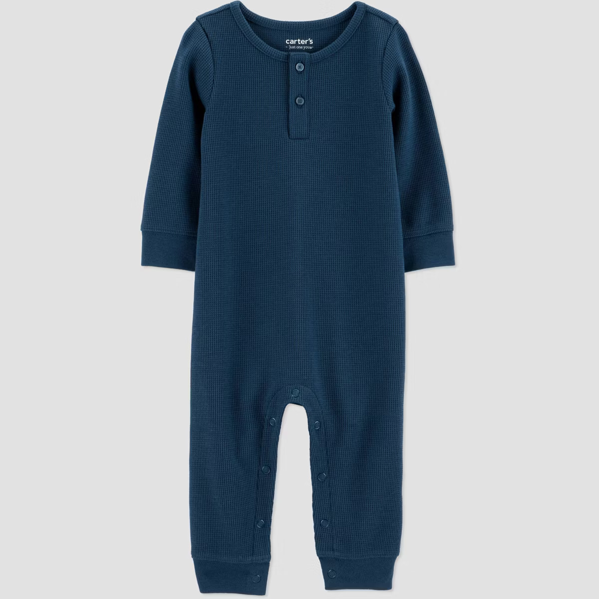 Carter's Just One You® Baby Boys' Long Sleeve Romper - Navy Blue | Target