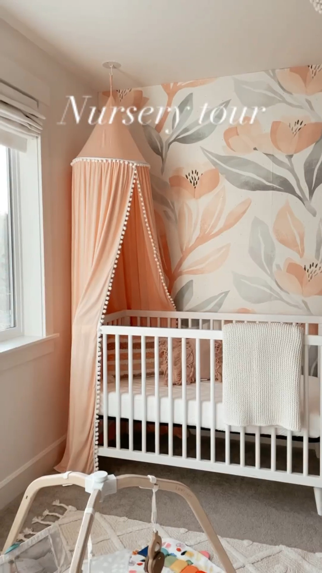 Nursery Tour - Nursery Decor - Nursery Inspiration - Nursery Inspo - Girls Nursery 

#LTKbaby #LTKbump #LTKkids
