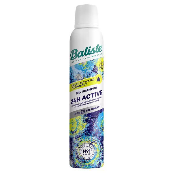 Batiste 24H Active Dry Shampoo Sweat Activated Technology | Superdrug