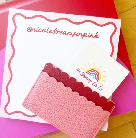 💖❤️ ‘Pink & Red is an elite color combo’ is a cute quote I read somewhere on social recently and I couldn’t agree more! My Joy Creative Shop notepad (also has matching notecards) with my IG handle has been clutch this week. And I have been wanting this cute wallet for months, it’s finally available (and went on sale right after I received mine 🤪). 

Use code NICOLE10 to enjoy 10% off any orders with fab Joy Creative Shop! 

(And I’ll also link the coffee table book underneath too, it’s a fave!) 💖❤️

#LTKFind