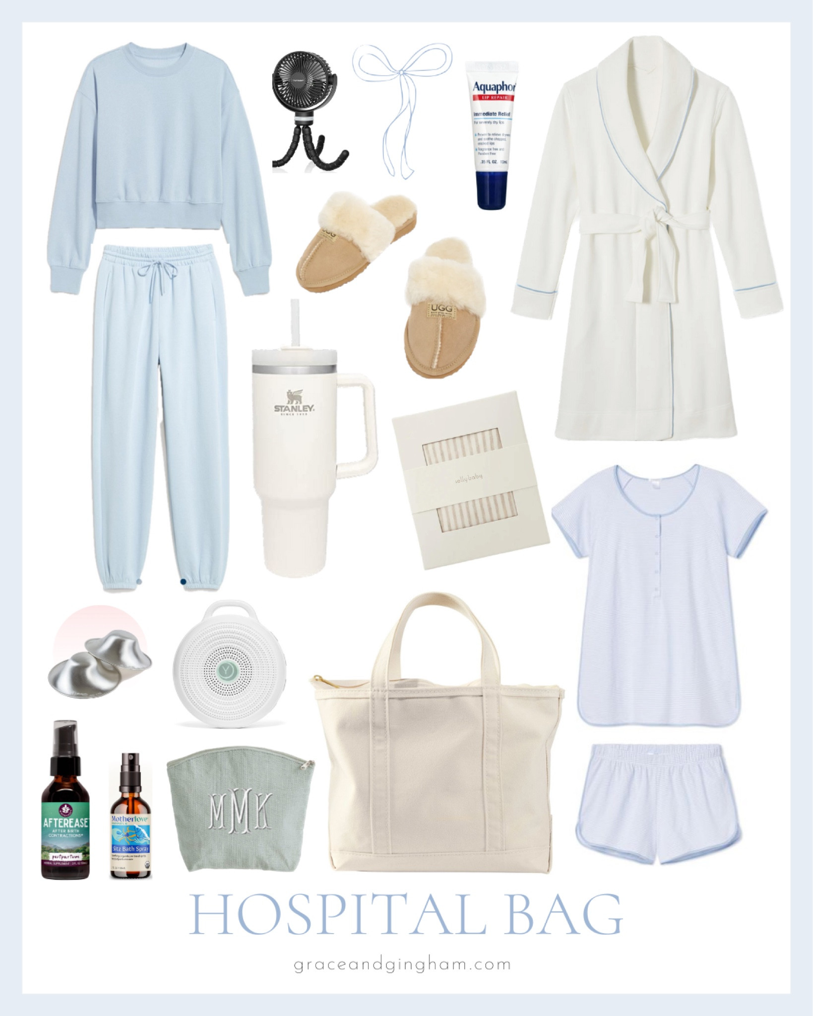 Postpartum essentials I’m packing in my hospital bag!

I sized up in most items for comfort during postpartum:

• blue sweatshirt | Regular M
• blue sweatpants | Petite M
• lake robe | M
• lake maternity PJs | S

postpartum outfits, postpartum loungewear, hospital bag, postpartum supplies

#LTKKids #LTKFindsUnder50 #LTKBump