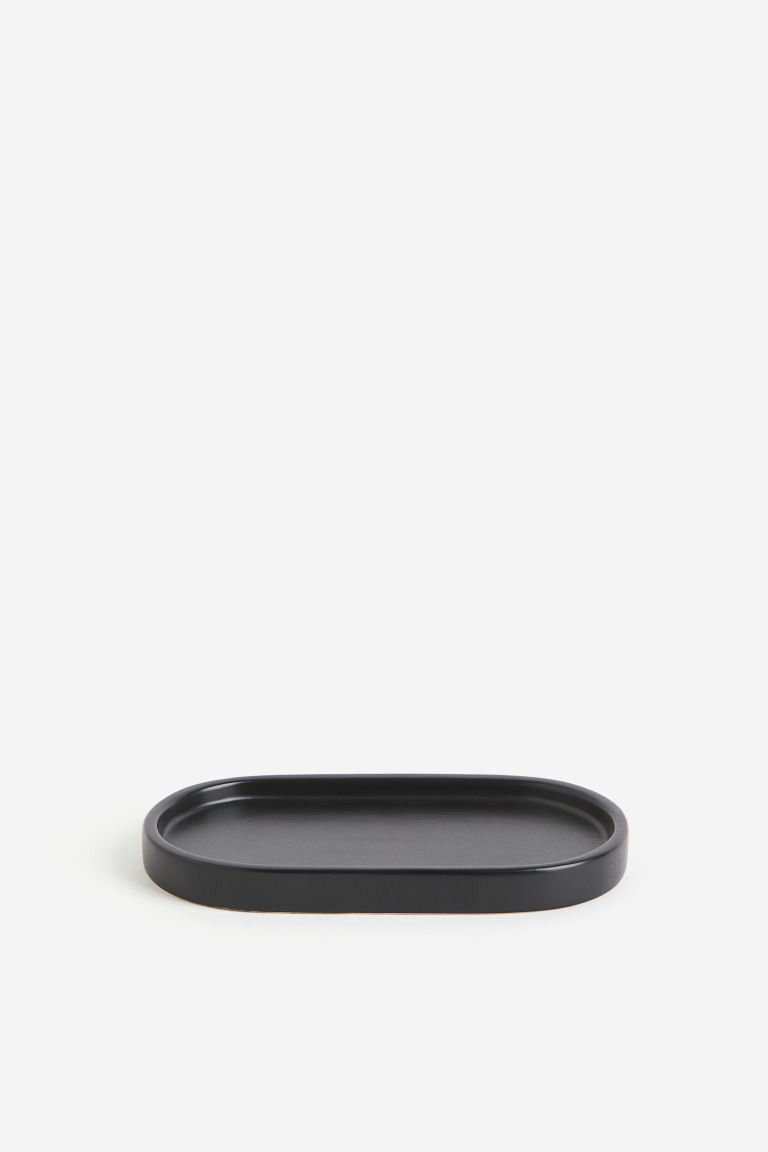 Stoneware tray - Black - Home All | H&M GB | H&M (UK, MY, IN, SG, PH, TW, HK)