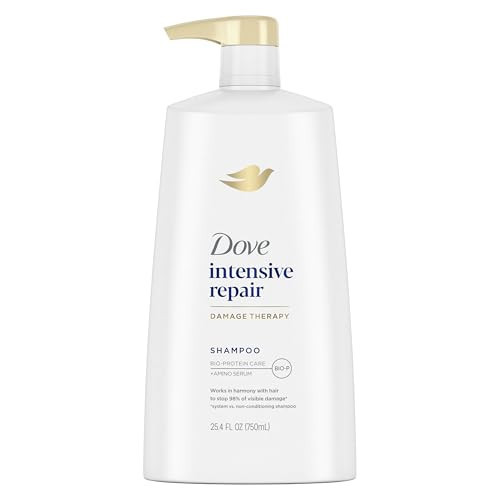 Dove Shampoo Intensive Repair for Damaged Hair Shampoo with Bio-Restore Complex 25.4 oz | Amazon (US)