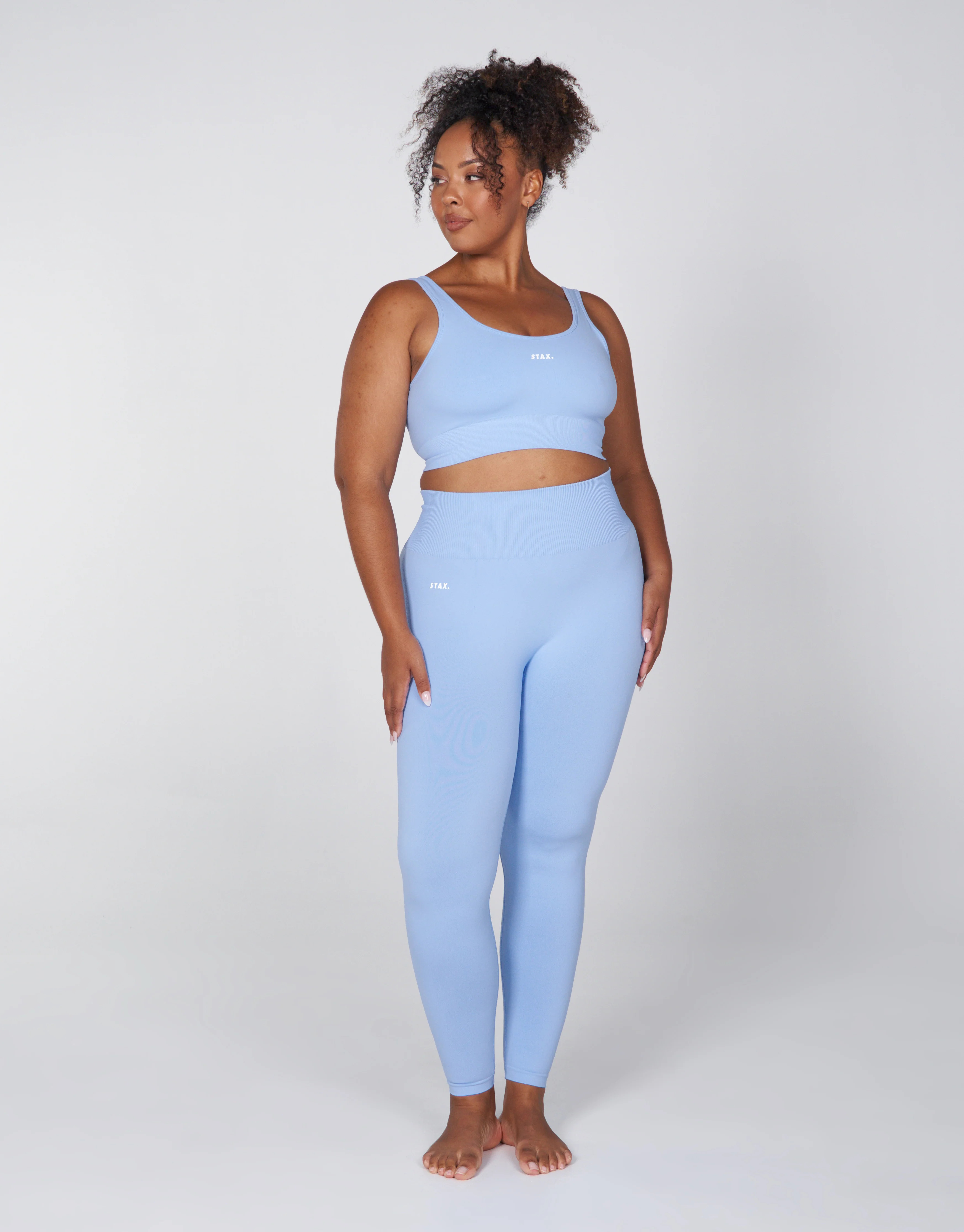 STAX. PSF Full Length Tights - Baby Blue | STAX.
