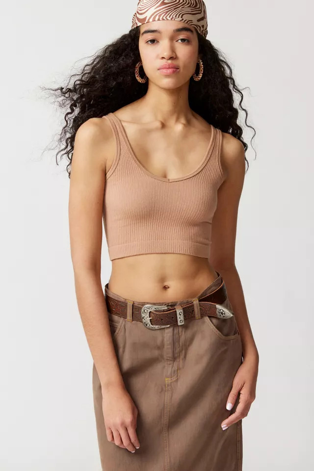 Out From Under Drew Seamless Ribbed Bra Top | Urban Outfitters (US and RoW)
