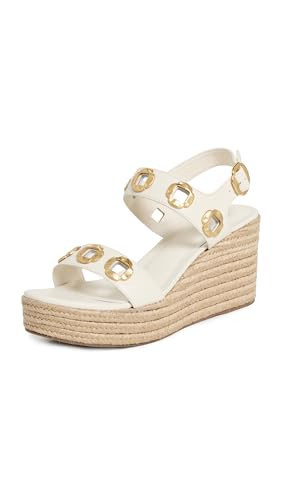 Larroudé Women's Milan Espadrilles, Ivory, White, 5.5 Medium US | Amazon (US)