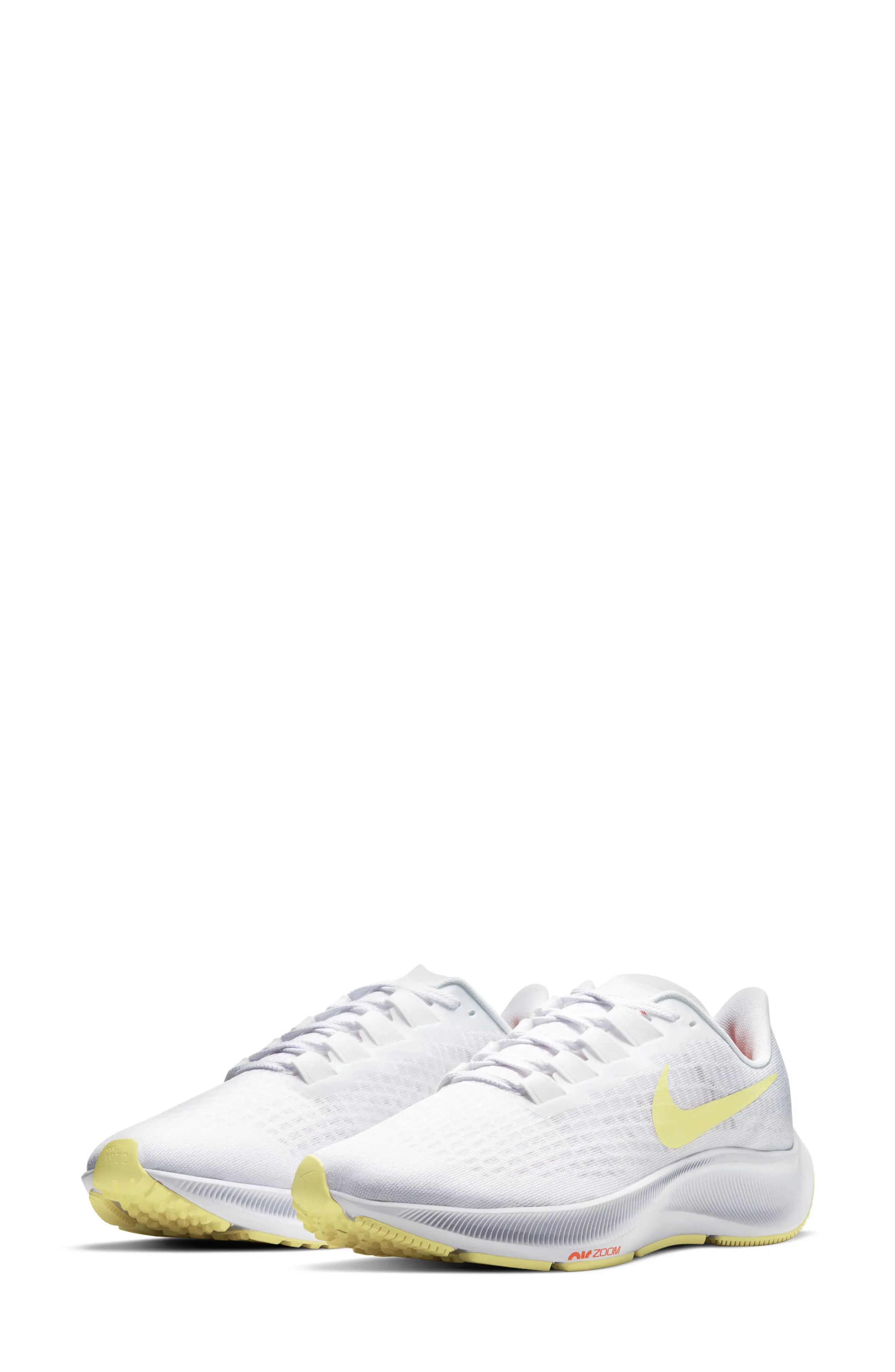 Women's Nike Air Zoom Pegasus 37 Running Shoe, Size 11 M - White | Nordstrom