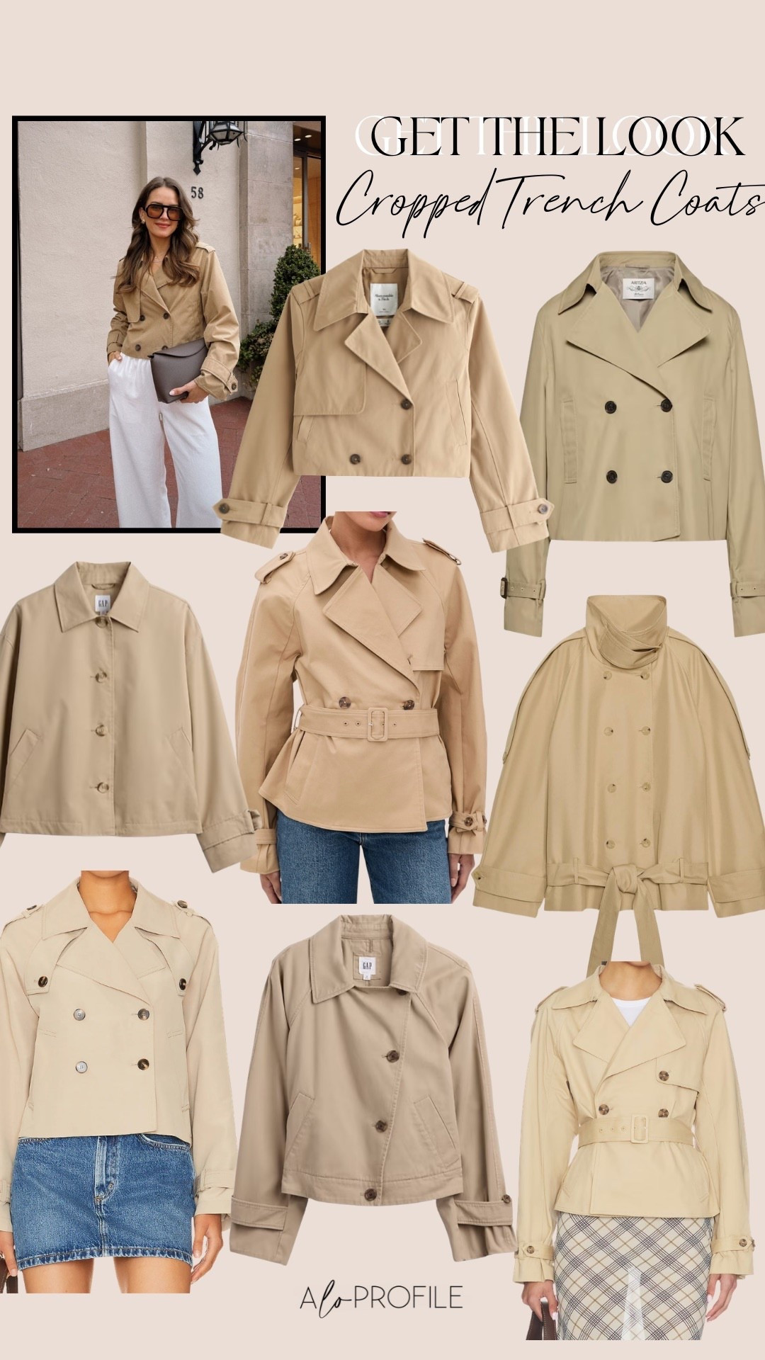 GET THE LOOK ✨ cropped trench jacket
This is a closet staple & the perfect spring transitional piece! 



#LTKootd