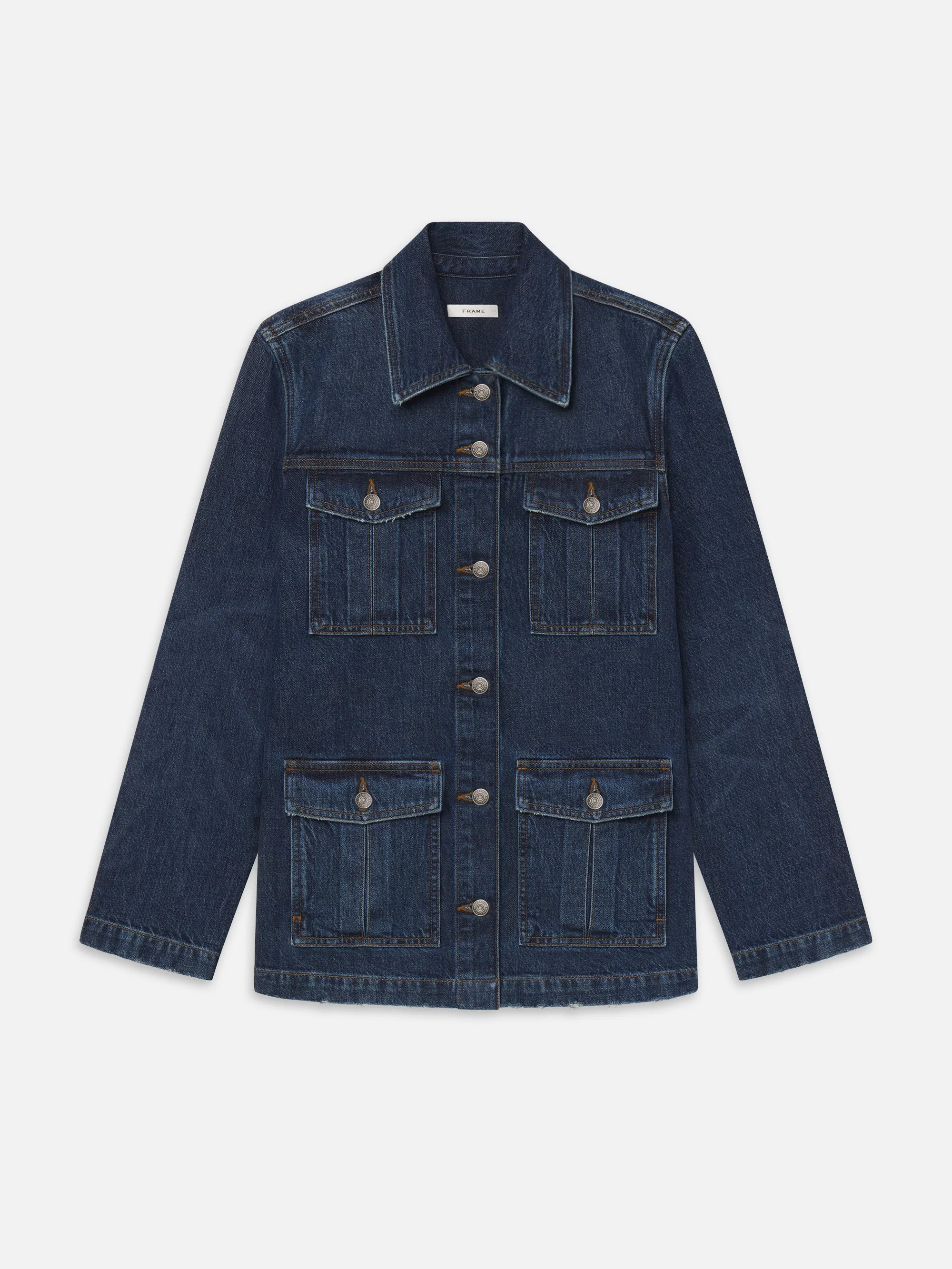 The Denim Utility Jacket -- Joyride | Frame Denim