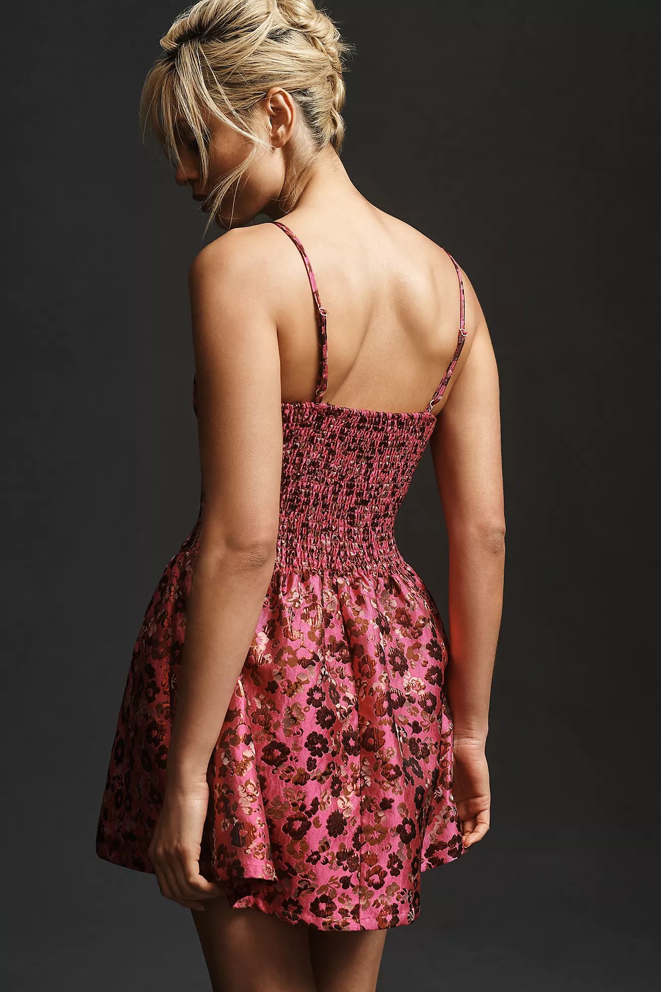 Corey Lynn Calter Jacquard Mini Dress | Anthropologie (US)