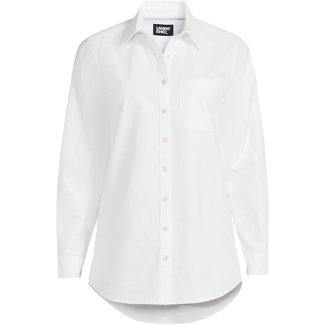 Women's Oxford Long Sleeve Shirt | Lands' End (US)