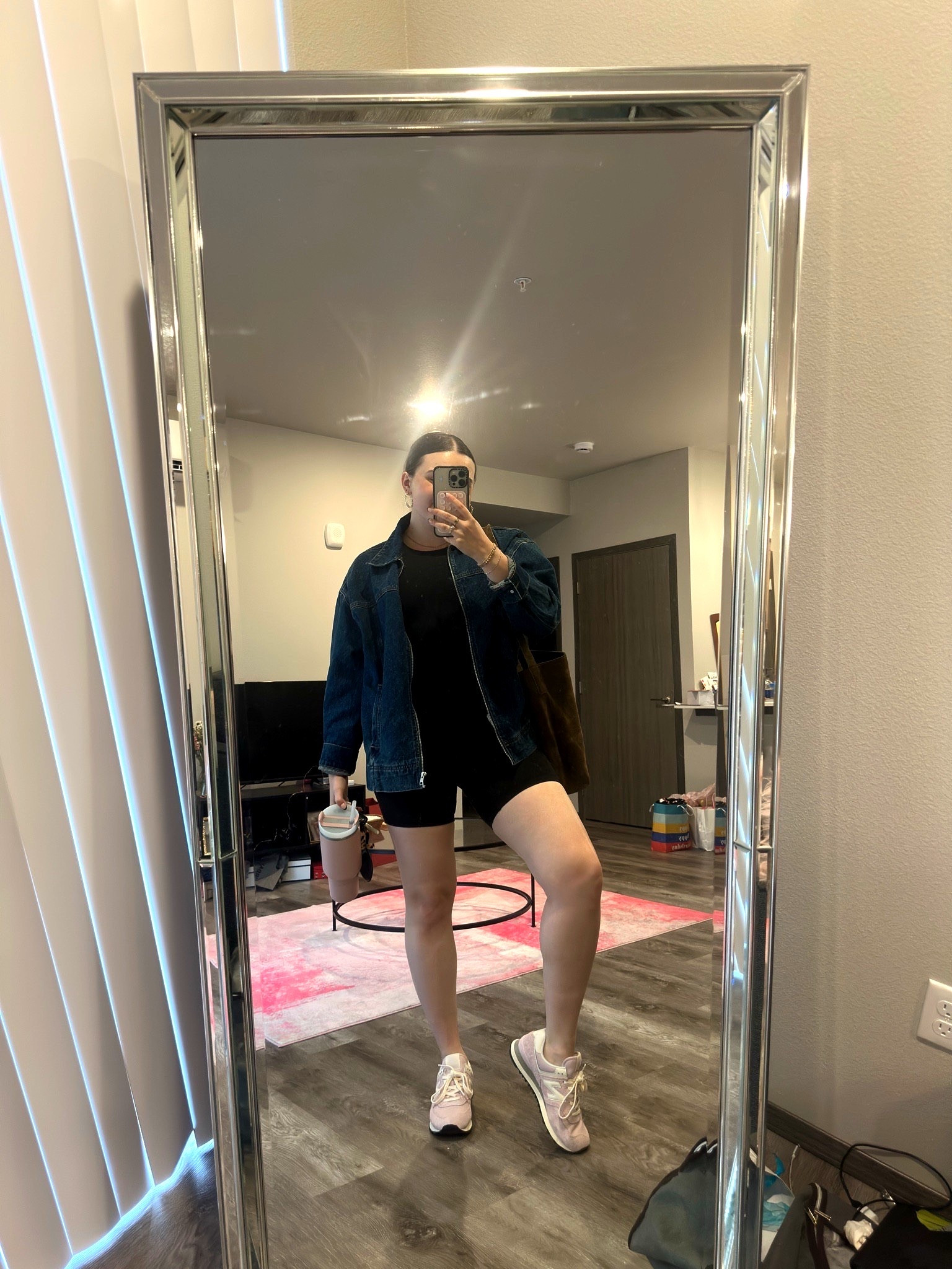 How to elevate activewear for the pumpkin patch or errands! Featuring my favorite gym clothes right now 💓

I’m wearing a size 10 jacket, size M tee, size 8 shorts and size 9 sneakers 

#LTKFindsUnder100 #LTKActive #LTKSeasonal