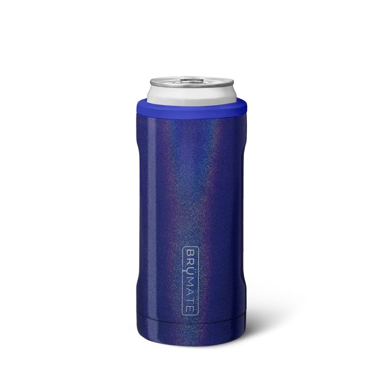 Hopsulator Slim Can Cooler (12oz) - Glitter Reflex | BruMate