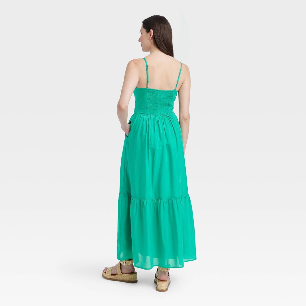 Women's Maxi Sundress - Universal Thread™ Green XS | Target