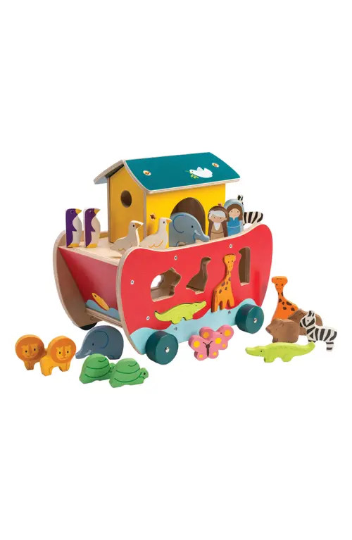 Tender Leaf Toys Noah's Shape Sorter Ark Playset in Multi at Nordstrom | Nordstrom