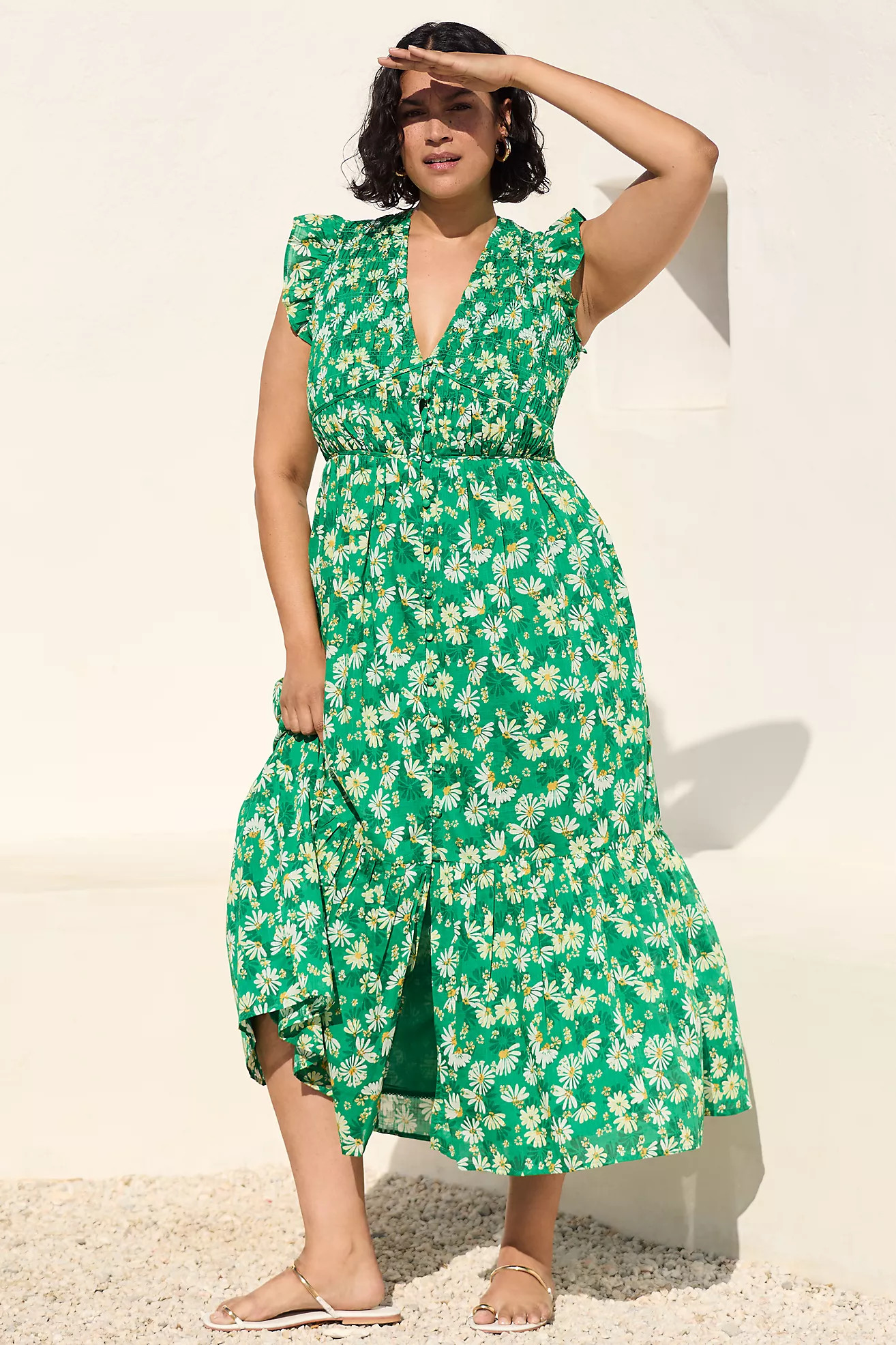 The Peregrine Midi Dress | Anthropologie (US)