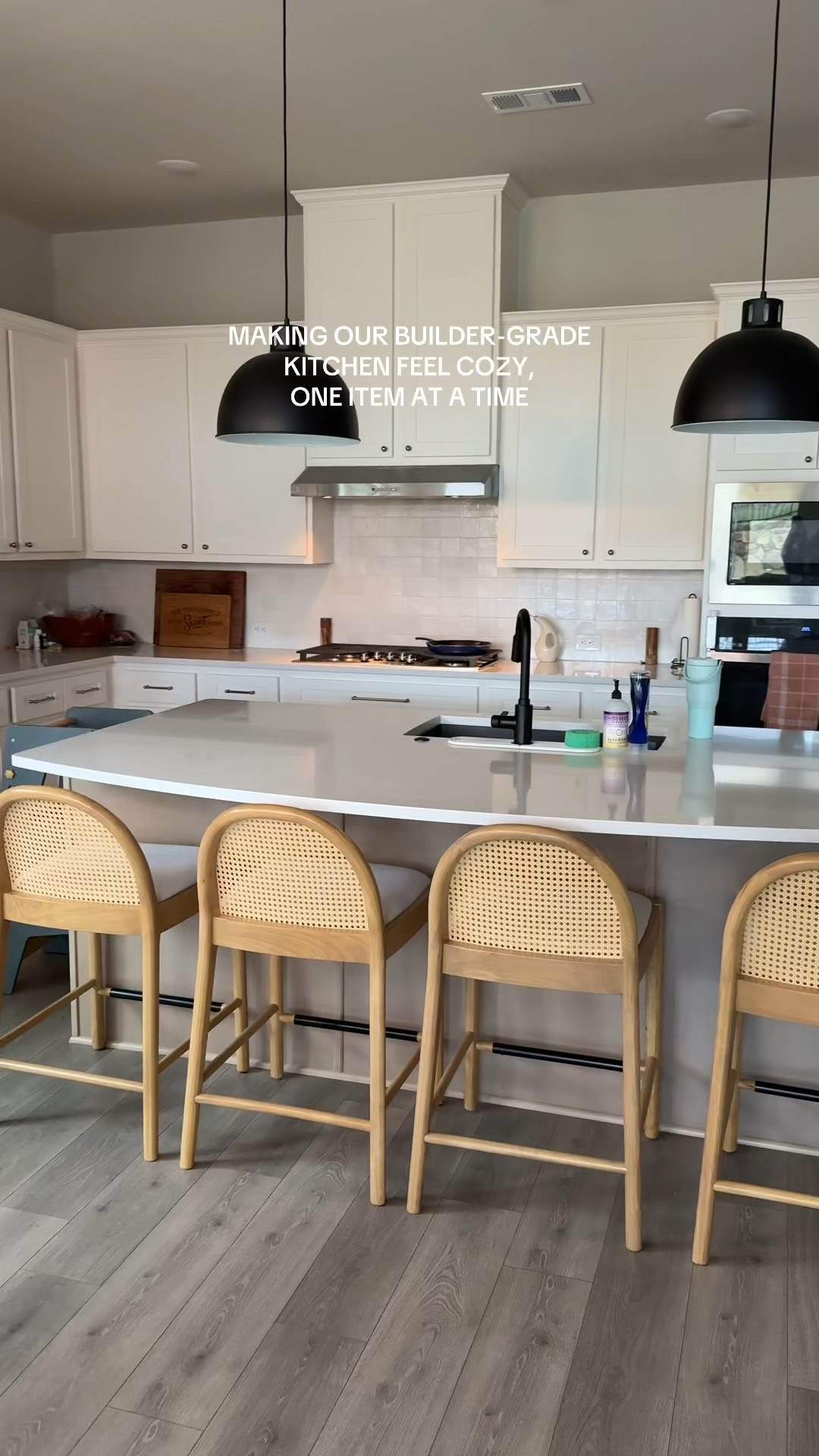 Affordable and aesthetically pleasing barstools to make your builder-grade kitchen feel cozy!

#LTKHome