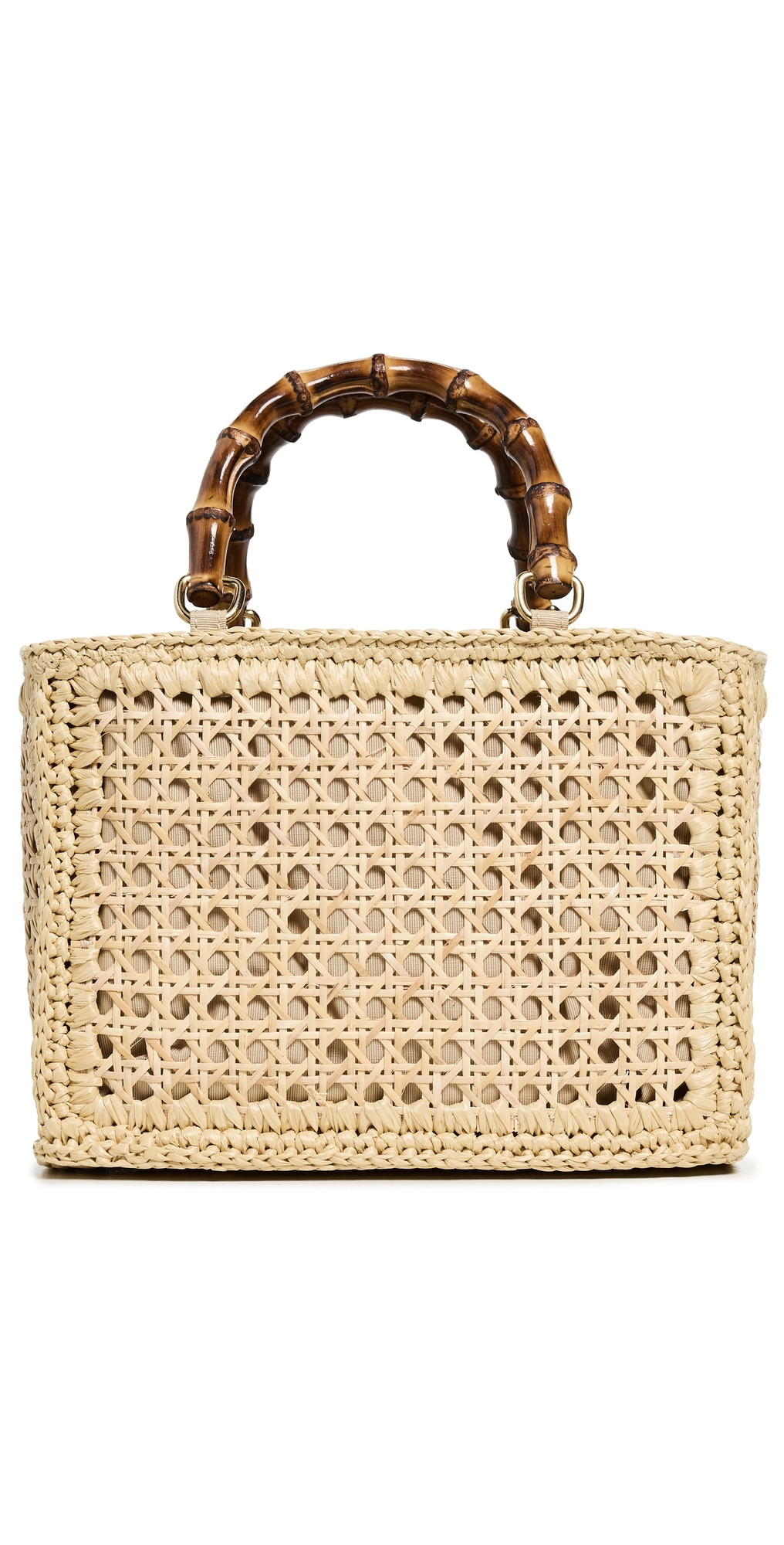 Caterina Bertini Woven Tote Nat 26 One Size | Shopbop