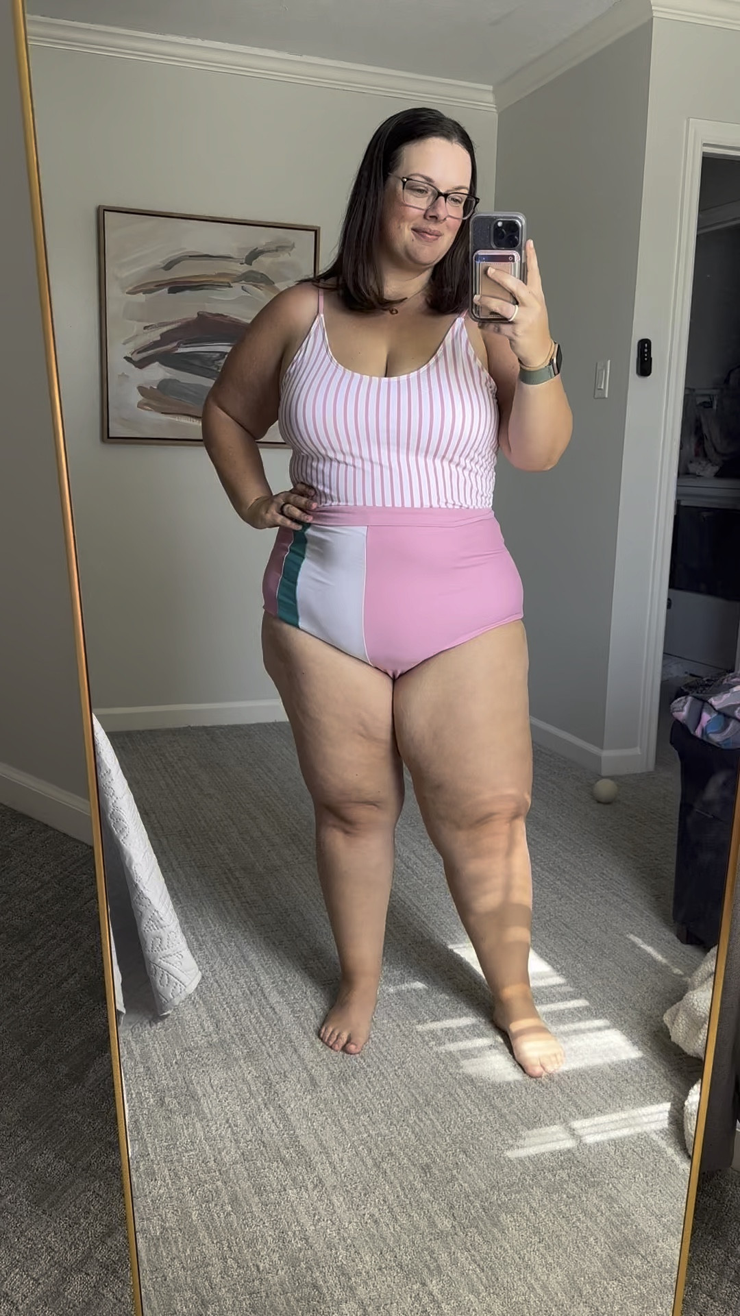 Not typically a bright swimsuit girl but the second it hits 65+ and I can sit outside I grab a suit and soak up the 🌞
Top & Bottom: Coral Reef Swim

#LTKswim #LTKplussize #LTKSeasonal