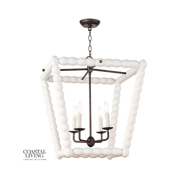 Perennial Lantern in White by Coastal Living | Cailini Coastal