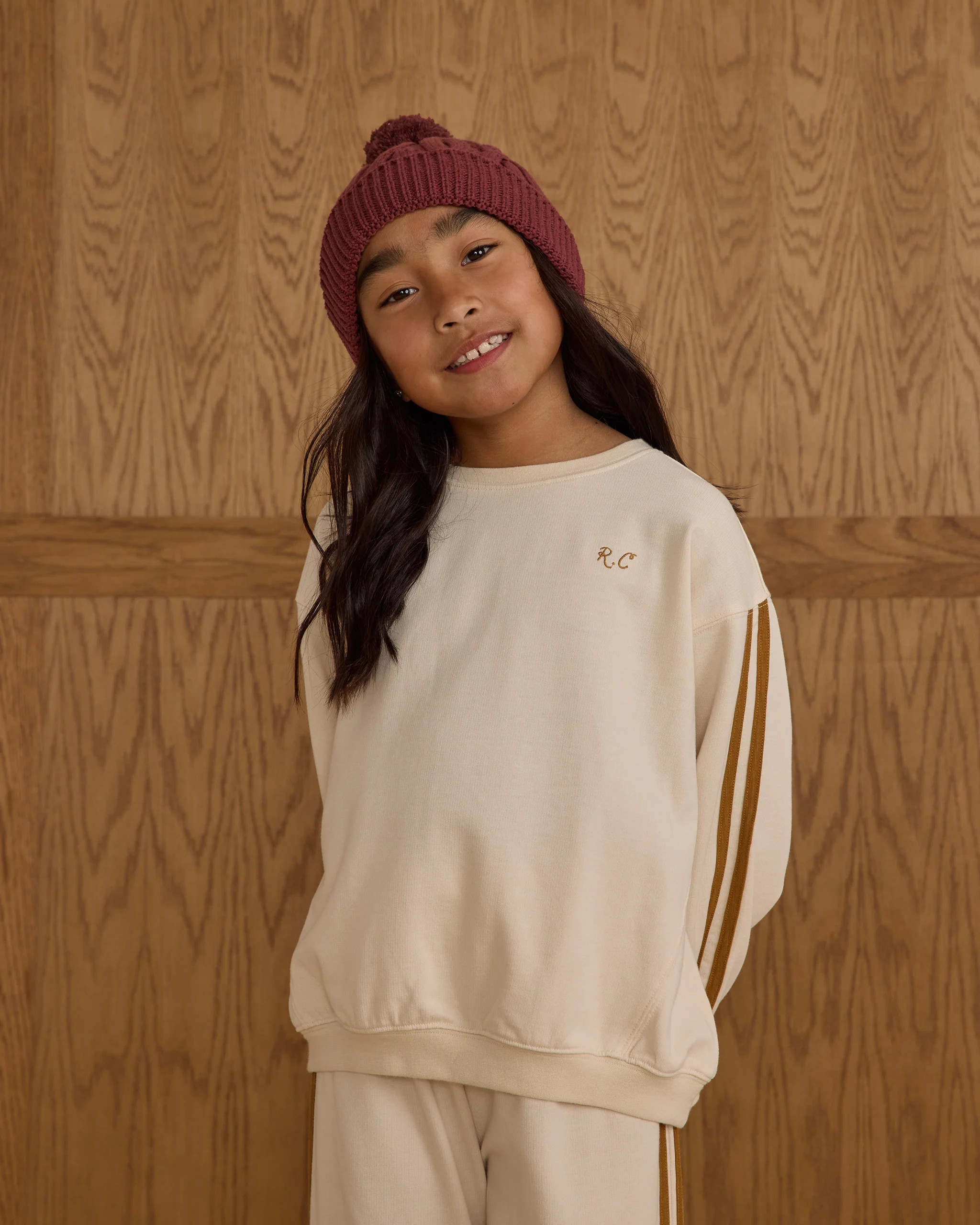 Oversized Sweatshirt || Natural | Rylee + Cru