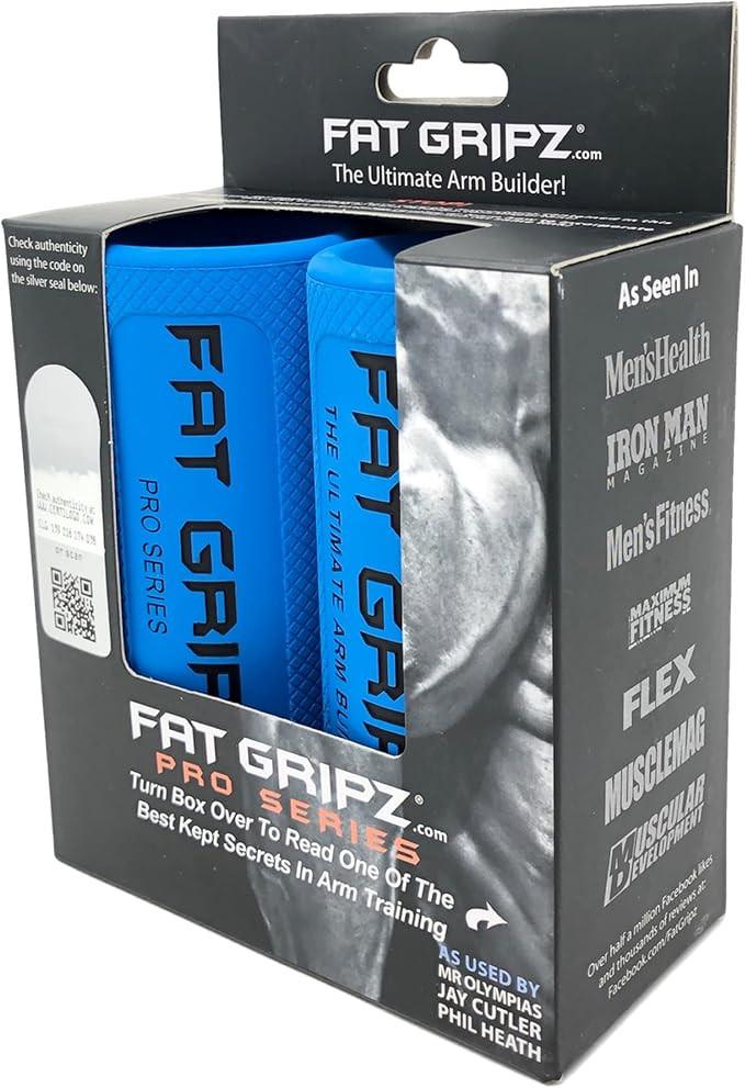 Fat Gripz Pro - The Simple Proven Way to Get Big Biceps & Forearms Fast - At Home Or In The Gym (... | Amazon (US)