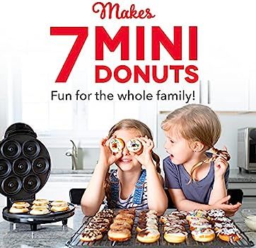 DASH Mini Donut Maker Machine for Kid-Friendly Breakfast, Snacks, Desserts & More with Non-stick ... | Amazon (US)