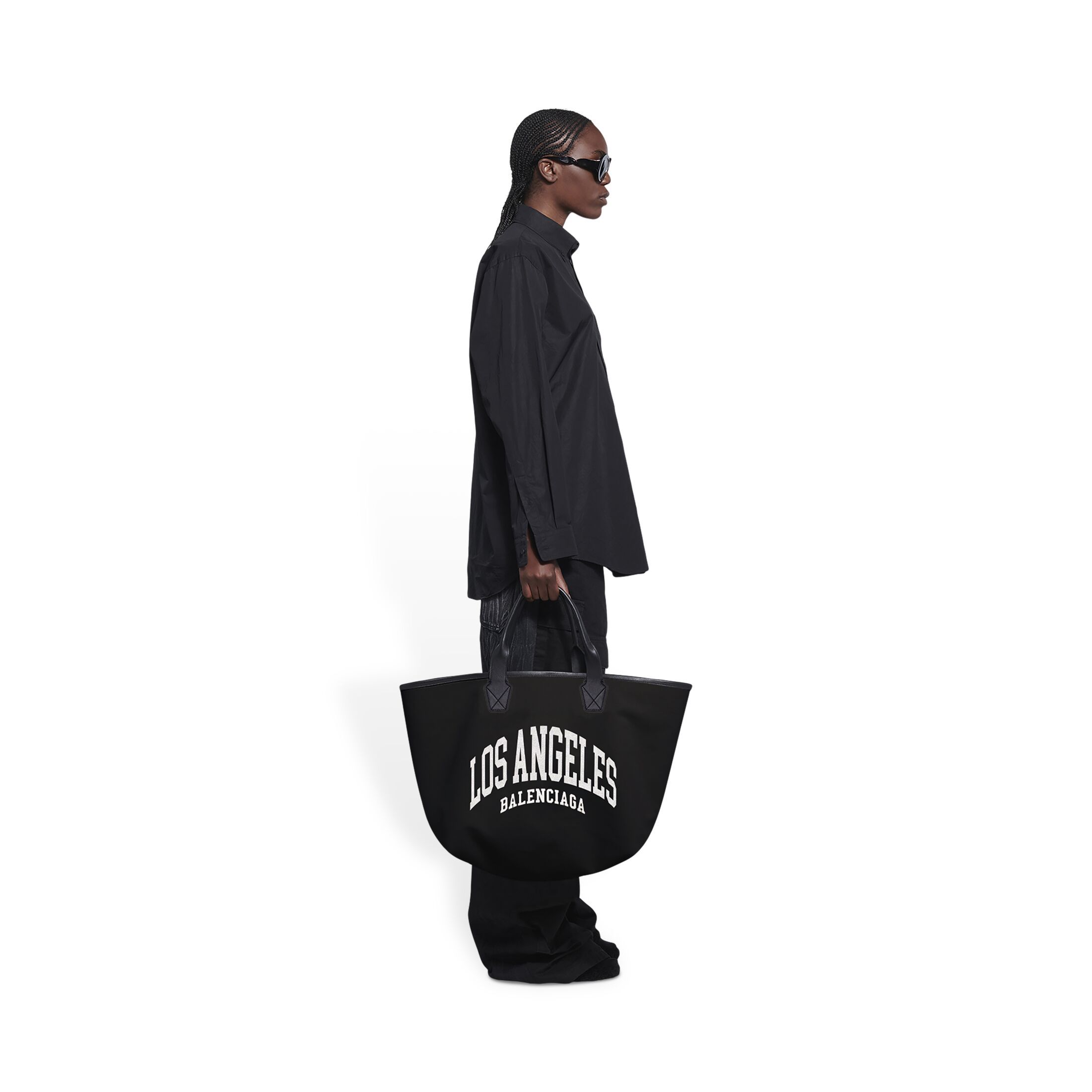 Women's Cities Los Angeles Jumbo Large Tote Bag  in Black | Balenciaga