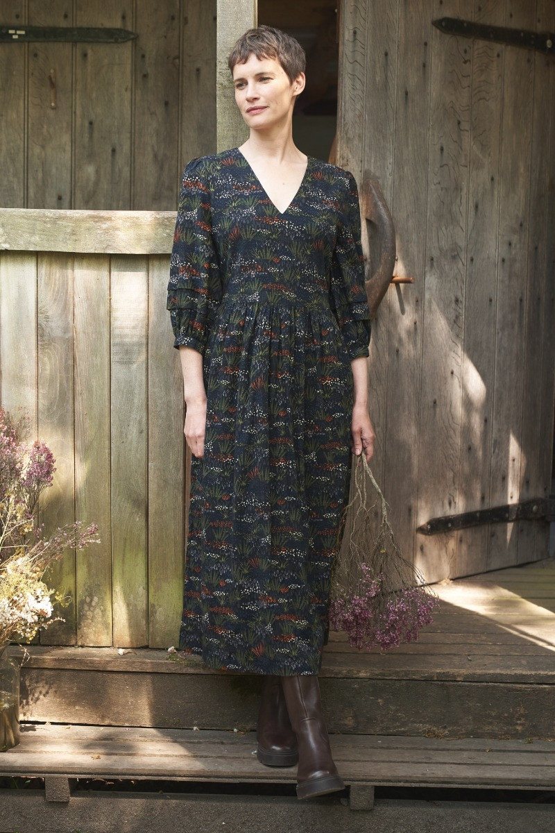 Sea Line Midi Dress | Seasalt Cornwall