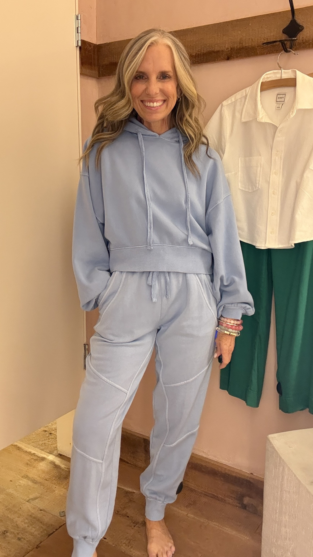 Gosh these are soft!!! Great summer lounge styles. Travel, hanging on vacation. Wearing XS top and small bottoms.

#LTKgrwm #LTKootd #LTKOver40