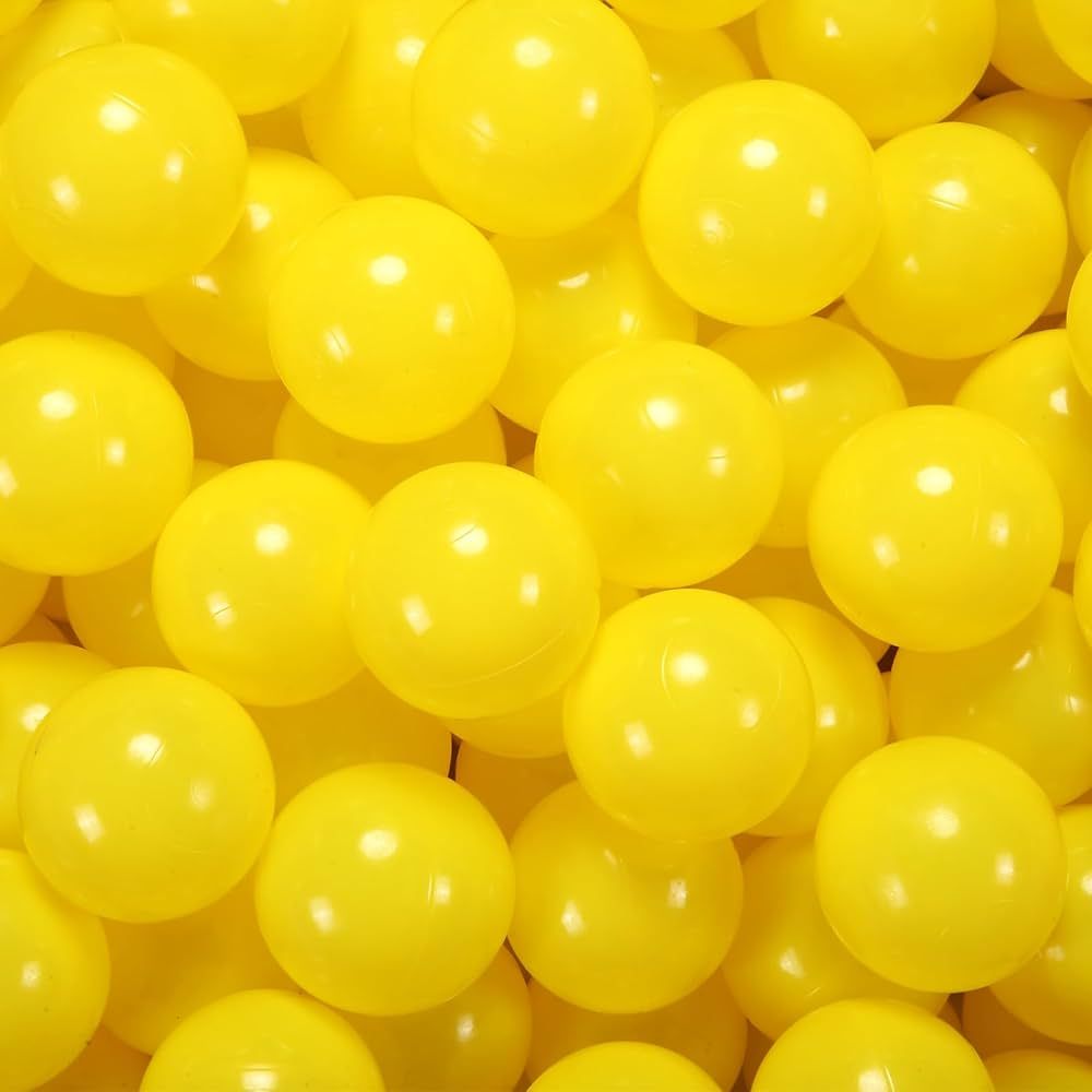 GUESVOT 2.75 Inch Big Ball Pit Balls - Crush Proof Plastic Balls for Ball Pit Pack of 50pcs Set f... | Amazon (US)