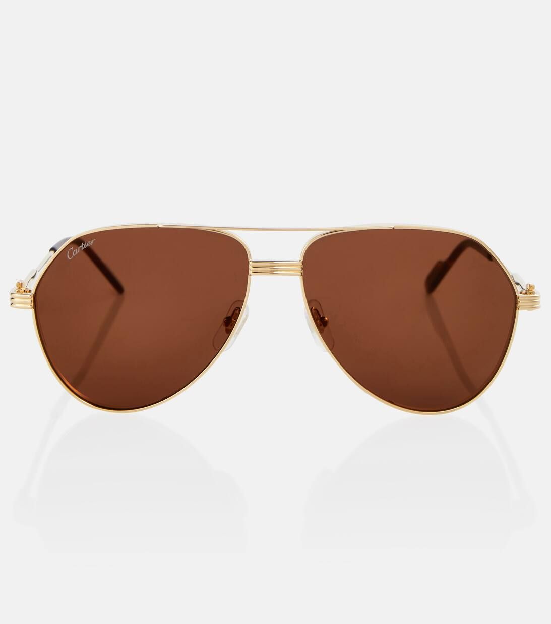 Première de Cartier aviator sunglasses | Mytheresa (US/CA)