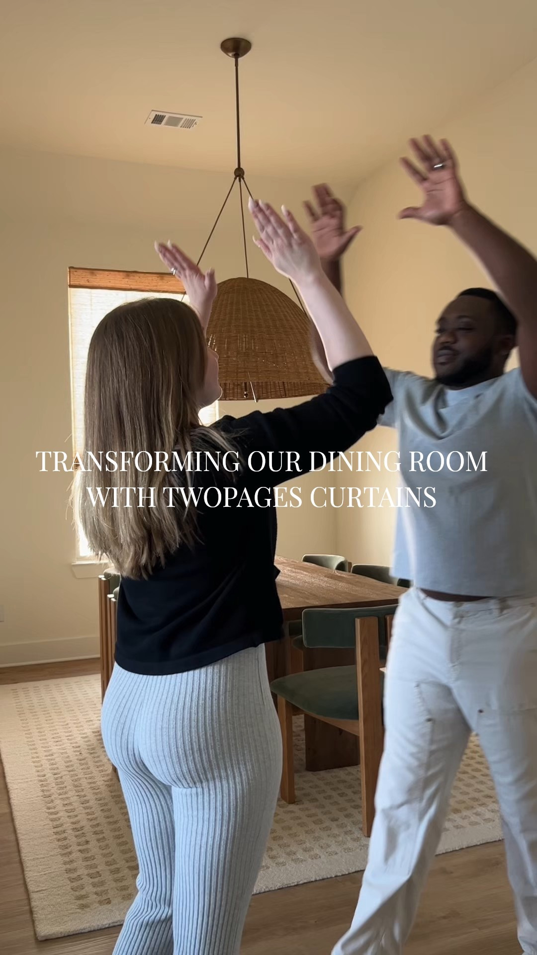 I love how much these custom curtains elevated our formal dining room! I ordered  2 Panels of the Patti Premium Belgian Linen Flax curtain, Triple French Pleat, color: natural, memory trained, unlined, 140” W x 115” L
#twopageshome #twopagescurtains #designerinspo
