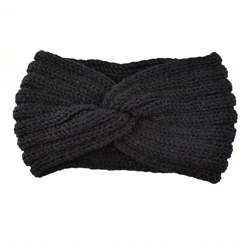 1pc Winter Knitted Headband, Ear Protection Headgear Hand Woven Headband, Fashionable Warm Autumn... | Temu Affiliate Program
