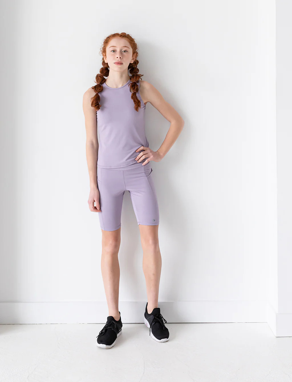 GIRLS KEYHOLE ACTIVE TANK | Jill Yoga