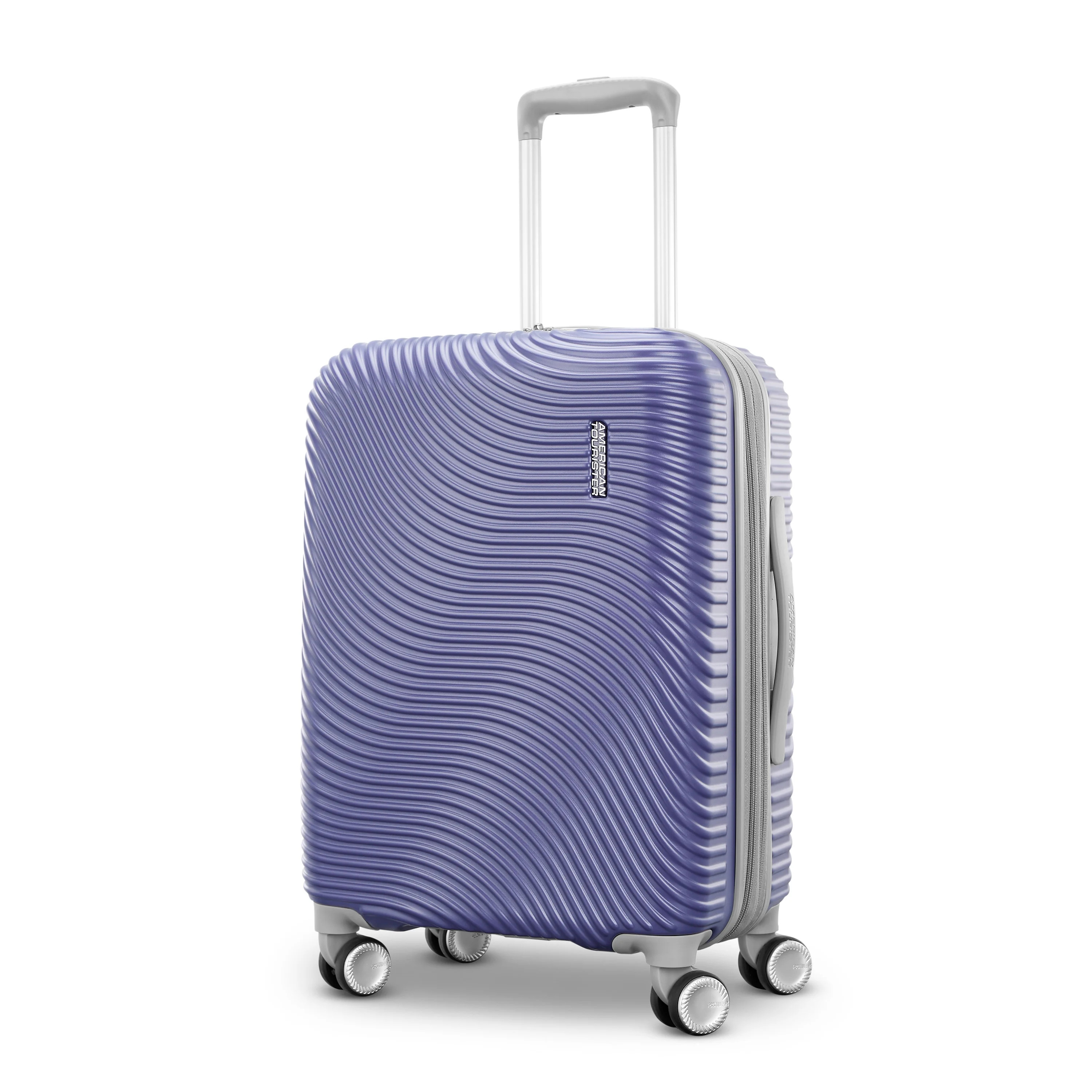American Tourister Color Waves Carry On Suitcase with Spinner Wheels – Dusk Purple | Walmart (US)
