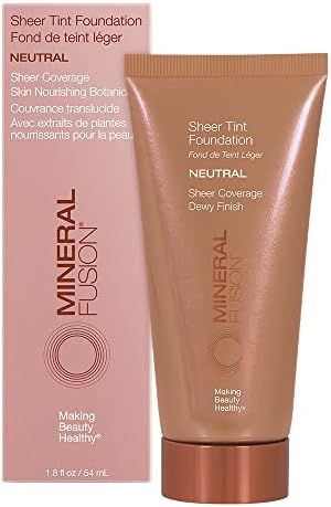 Mineral Fusion Sheer Tint Mineral Foundation Neutral, 1.8 oz | Amazon (US)