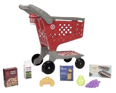 NEW Target Toy Shopping Cart 12 Pieces Kids Target Mini Cart  Same Day Free Ship | eBay US