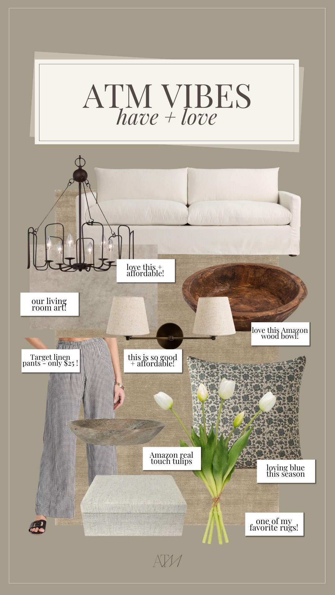 ATM Vibes - Have & Love!

home decor, affordable home decor, target fashion, wayfair fins, etsy finds, neutral home finds 

#LTKHome #LTKStyleTip #LTKSeasonal
