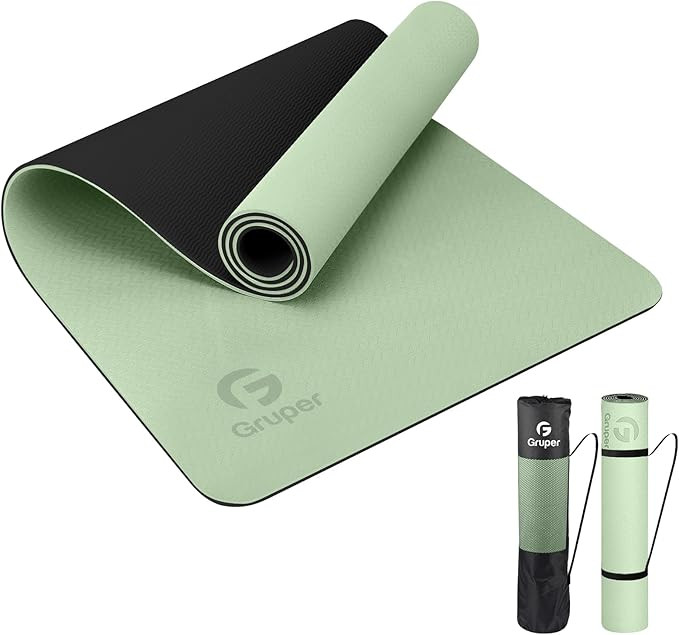 Yoga Mat Non Slip, Eco Friendly Fitness Exercise Mat with Carrying Strap,Pro Yoga Mats for Women,... | Amazon (US)