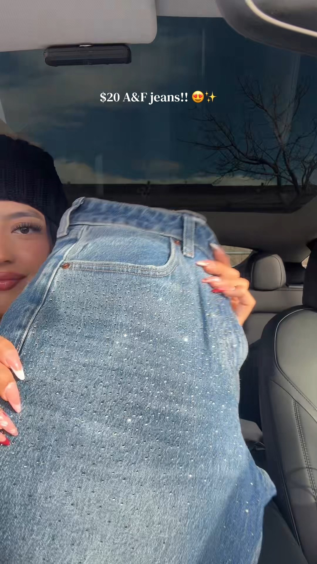 looooveee these jeans 😍✨ @abercrombie 

#LTKSaleAlert #LTKBeauty #LTKootd