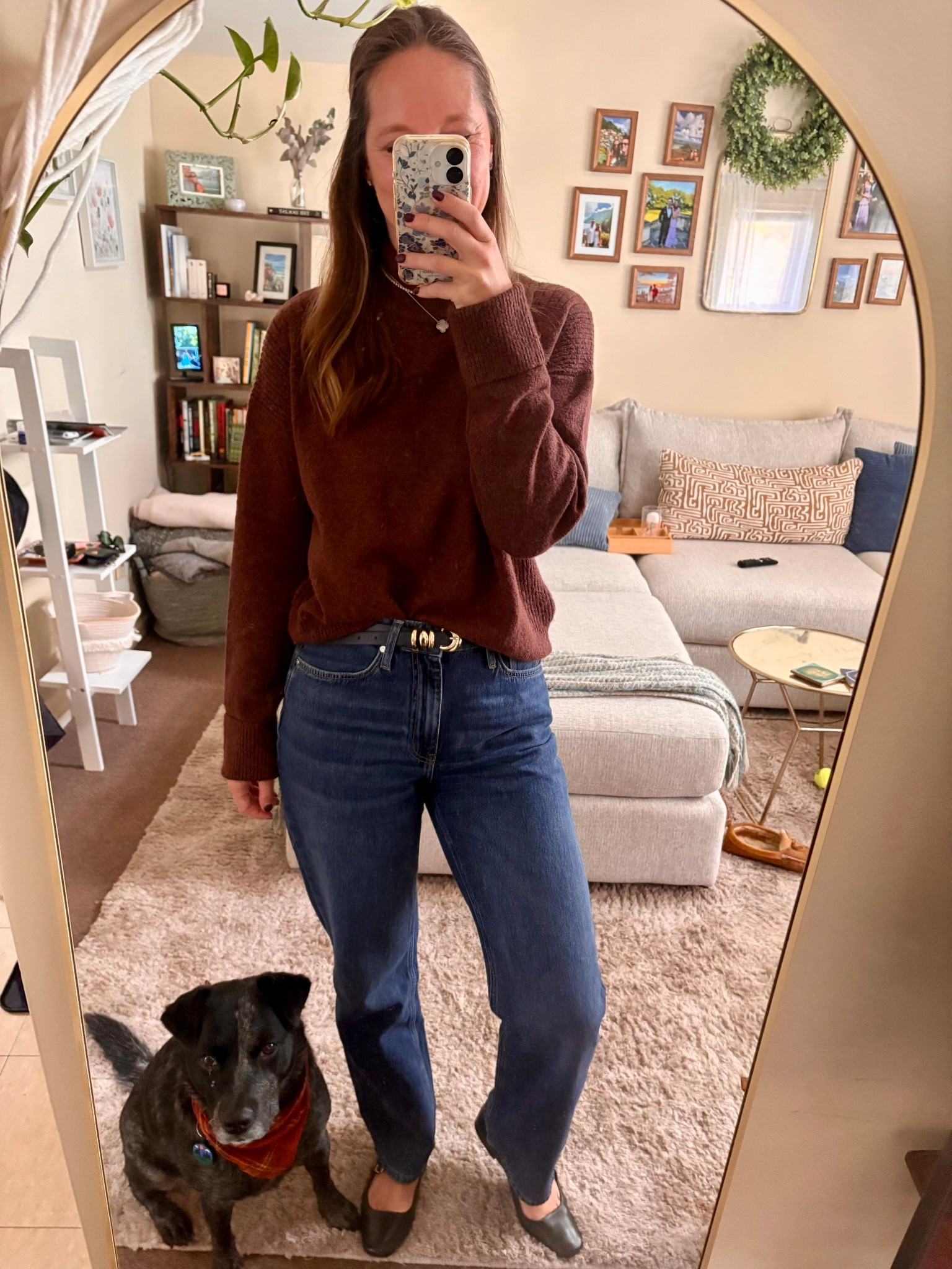 Fall flurries OOTD ❄️

#LTKPets #LTKHoliday #LTKTall