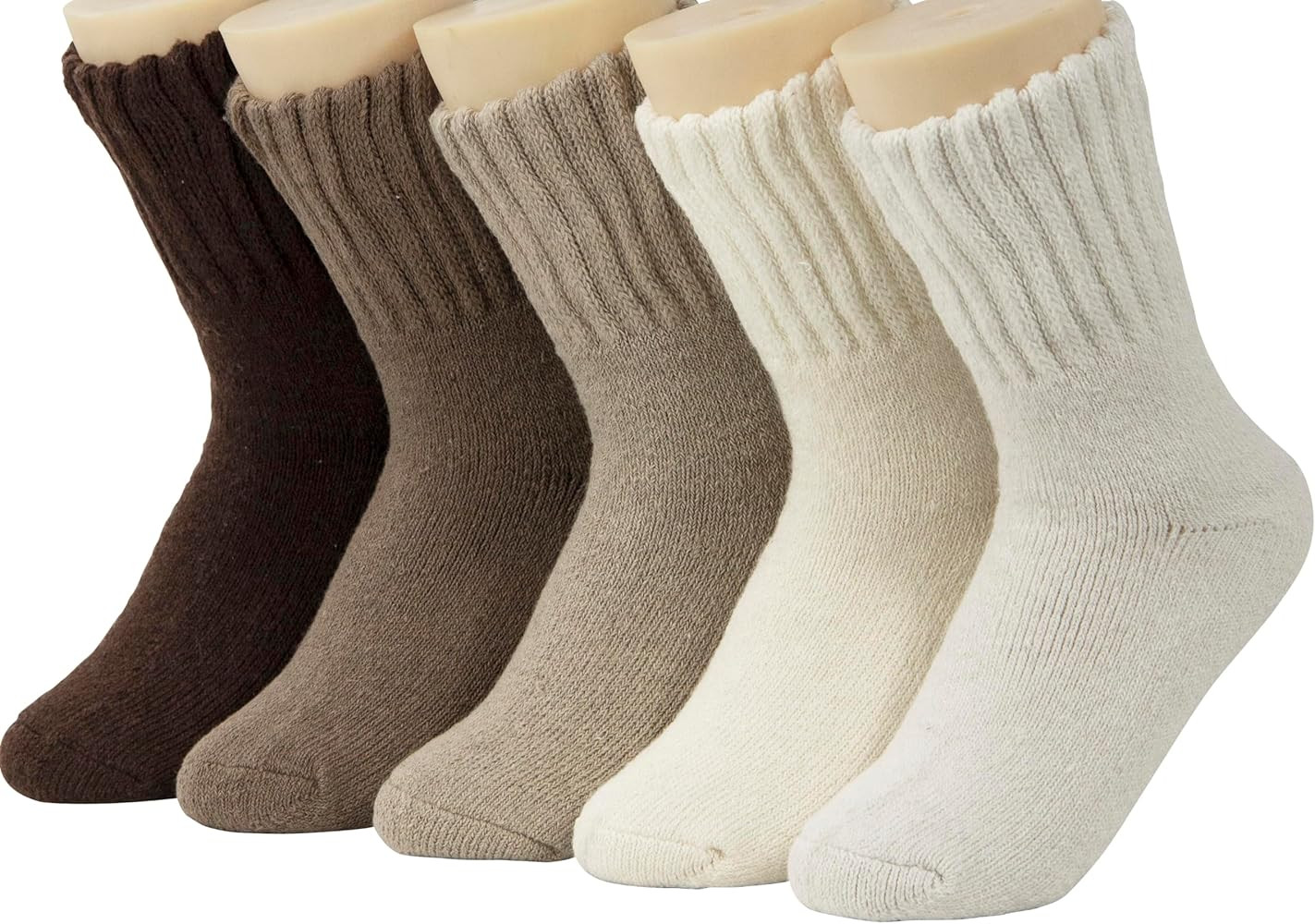 Weweya Boot Socks, Thick Winter Knit Warm Socks | Amazon (US)