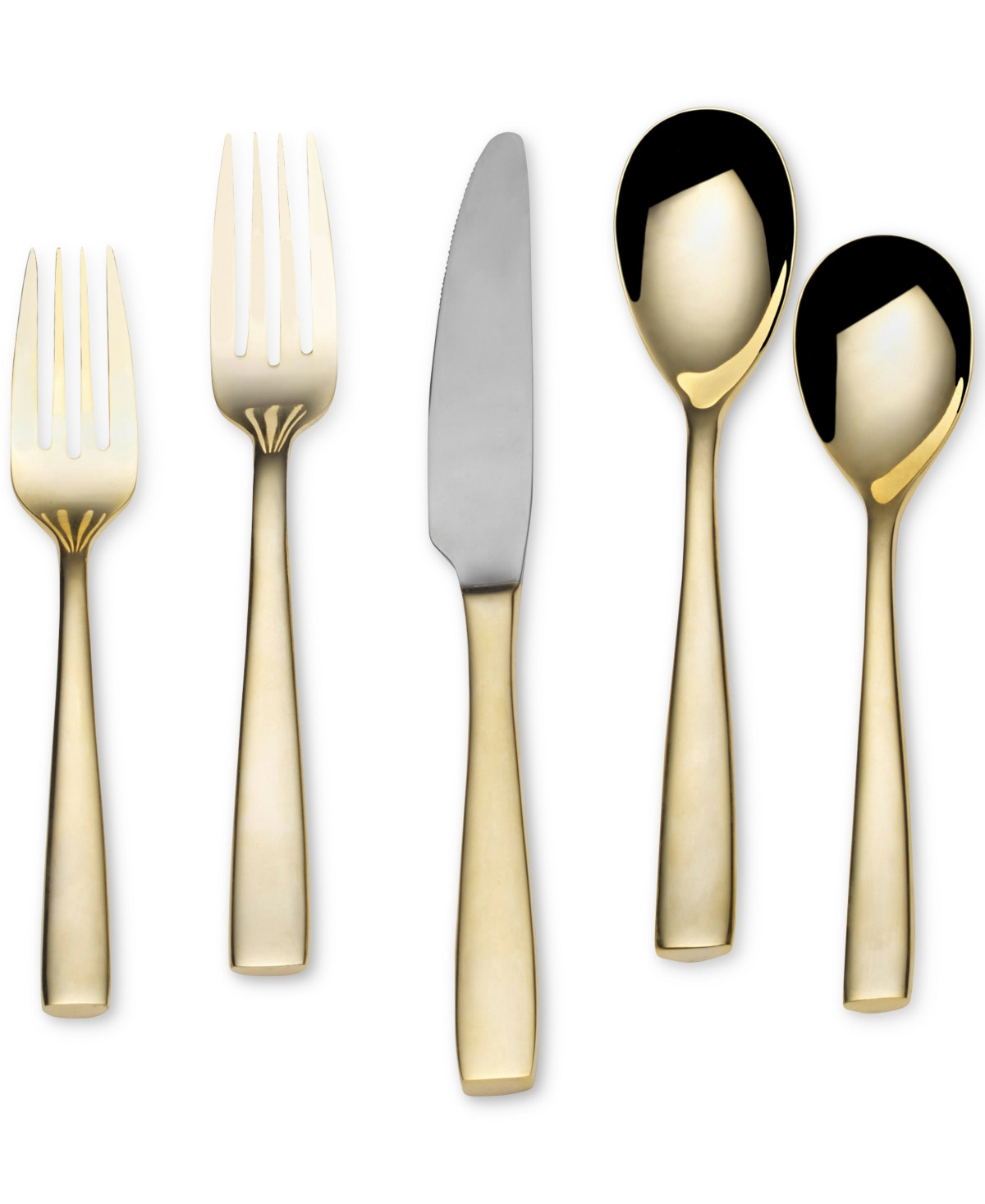 Mikasa Delano Gold-Plated 20-Piece Flatware Set, Service for 4 - Gold | Macy's