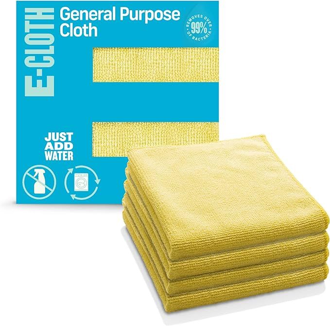 E-Cloth General Purpose Cleaning Cloth, Premium Microfiber Cleaning Cloth, Ideal for Kitchen, Cou... | Amazon (US)