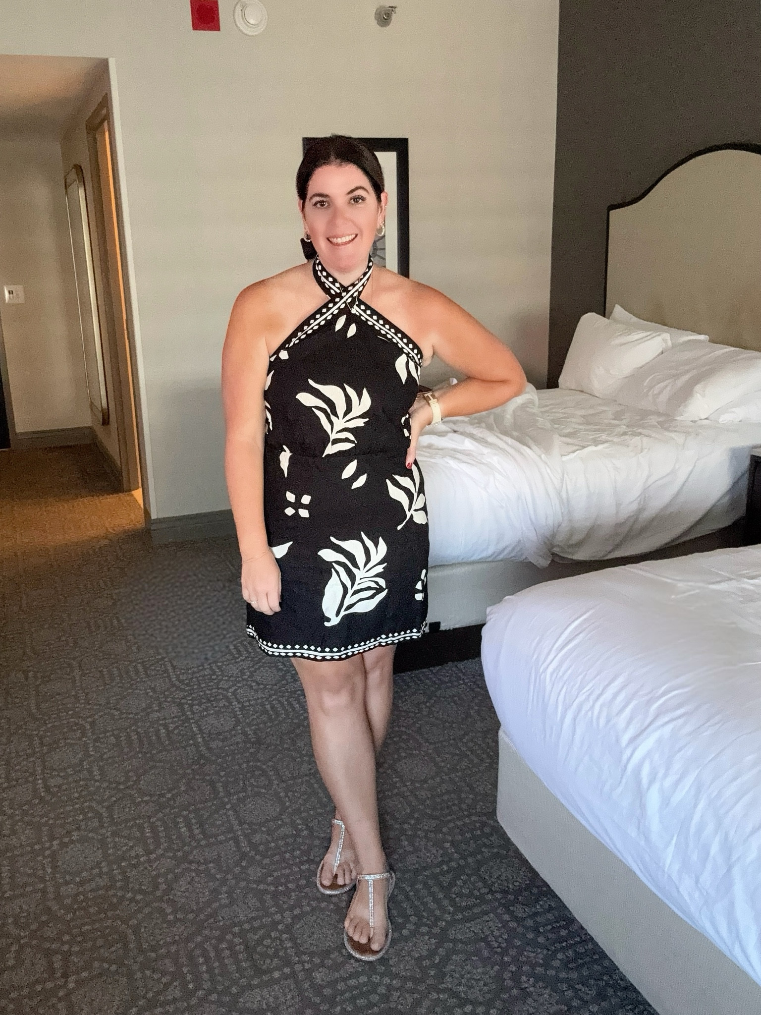 My favorite dress of the summer, and one that I receive the most compliments on! This dress is perfect to dress up or down and it runs TTS! The dress is on sale for $89.99, but you can get an additional 60% off the sale price if you buy one item, and an additional 70% off if you buy 2+ sale items! 

#LTKFindsUnder50 #LTKOver40 #LTKSaleAlert